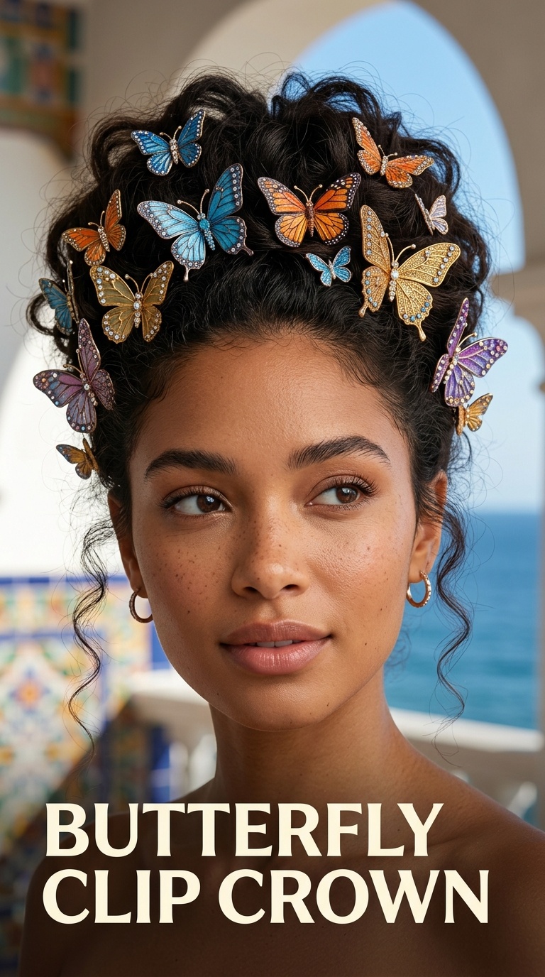 Butterfly Clip Crown