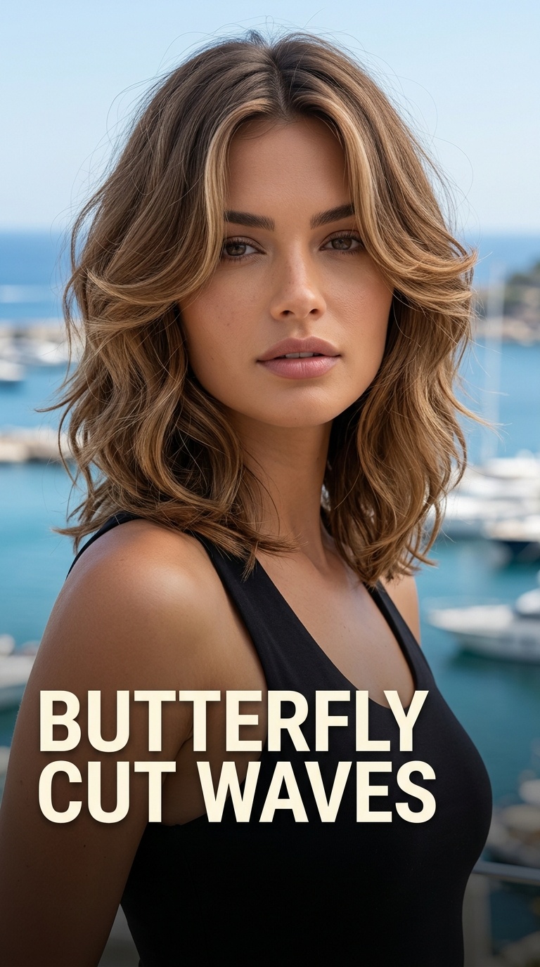 Butterfly Cut Waves