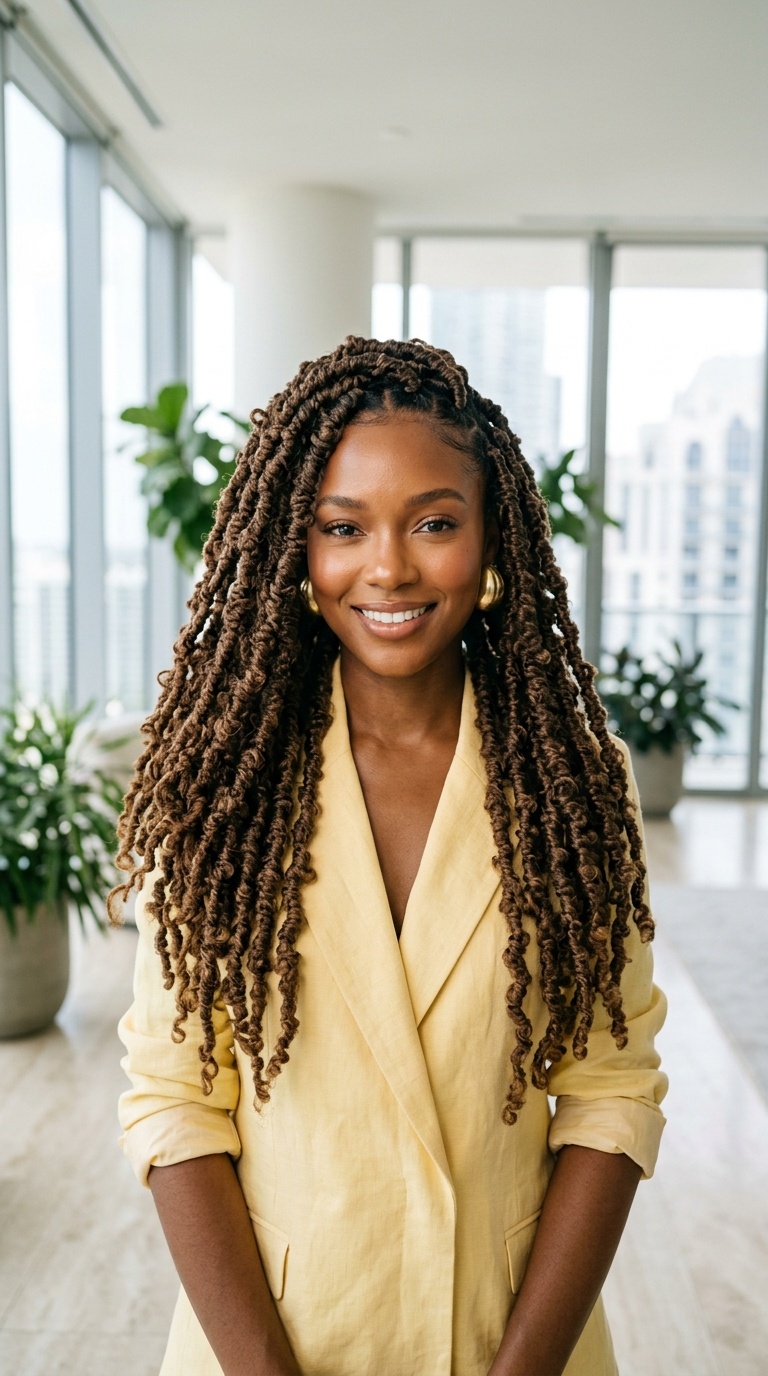 Butterfly Loc Hairstyles