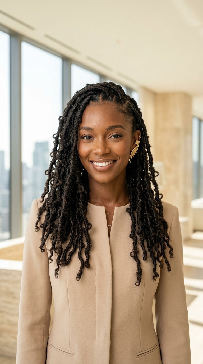 Butterfly Locs For Black Women