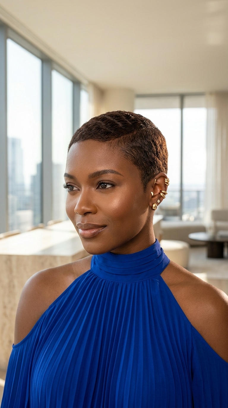 Buzz Cut Styles For Black Women