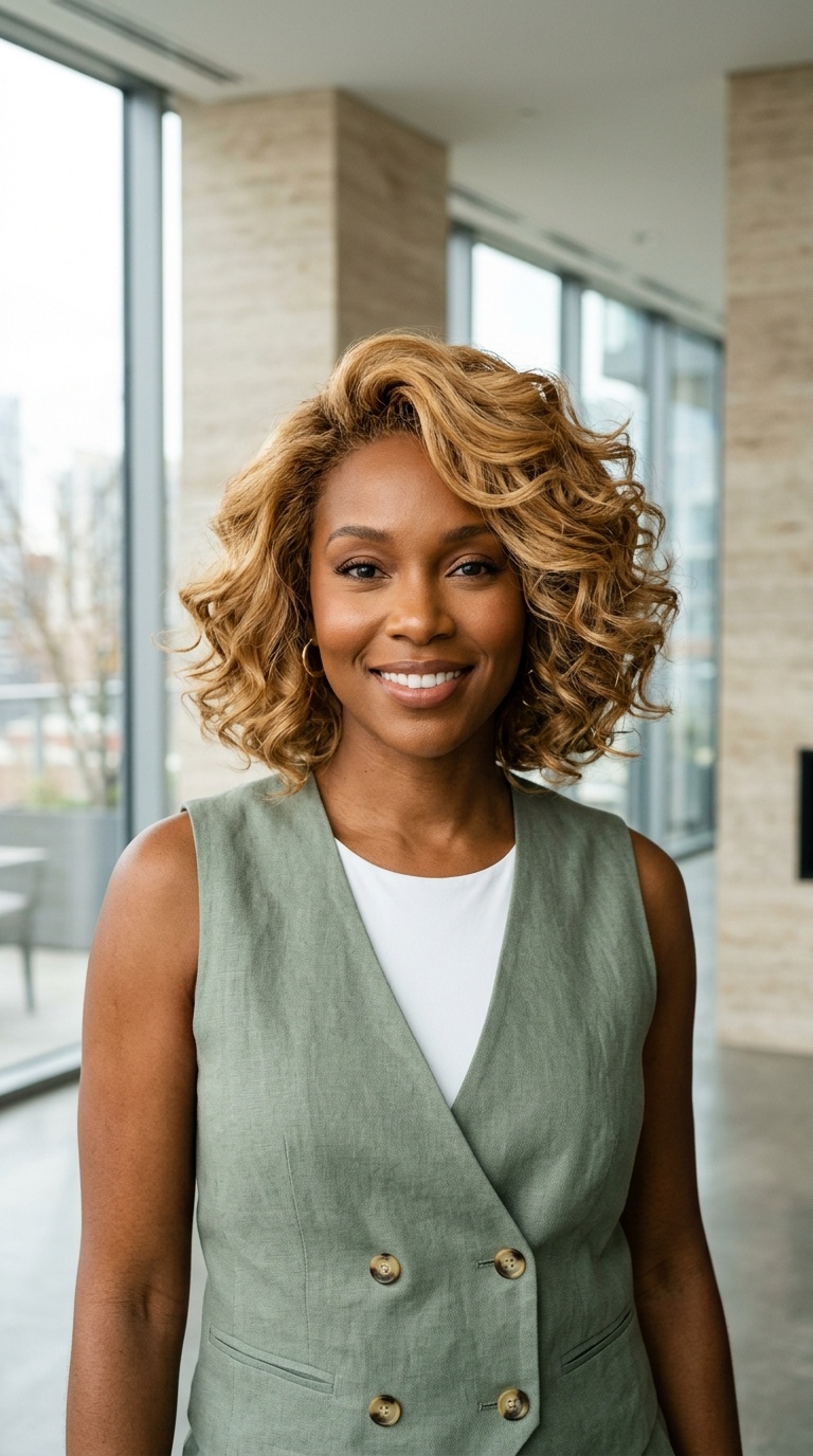 Caramel Blonde Hair For Black Women
