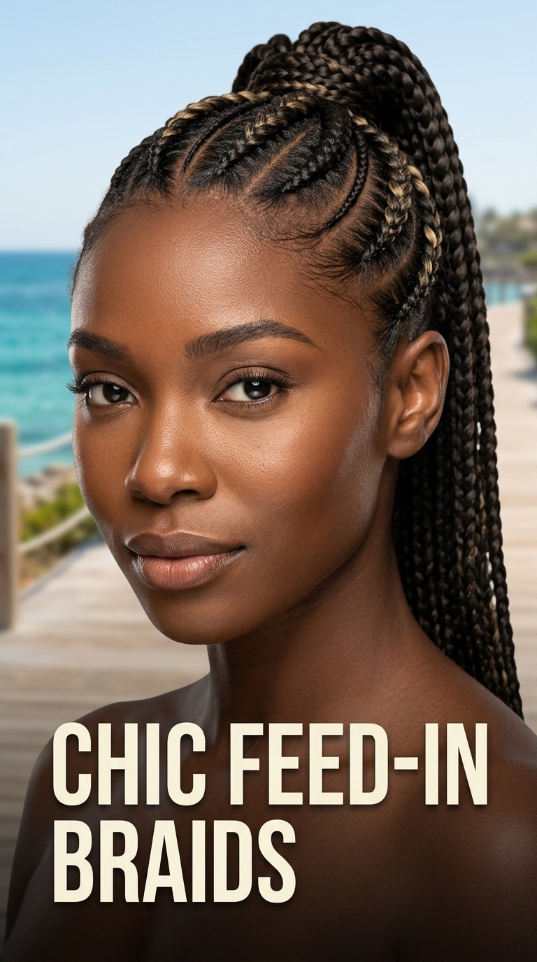 Chic Feed-In Braids