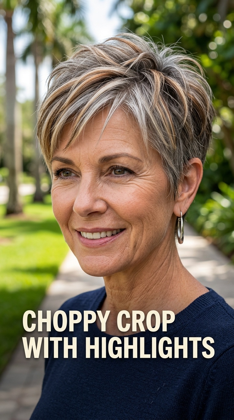 Choppy Crop with Highlights