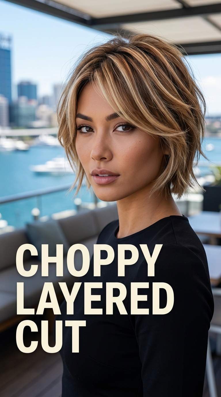 Choppy Layered Cut
