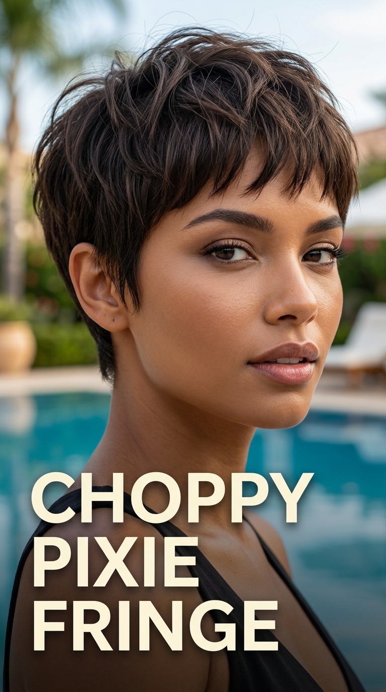 Choppy Pixie Fringe
