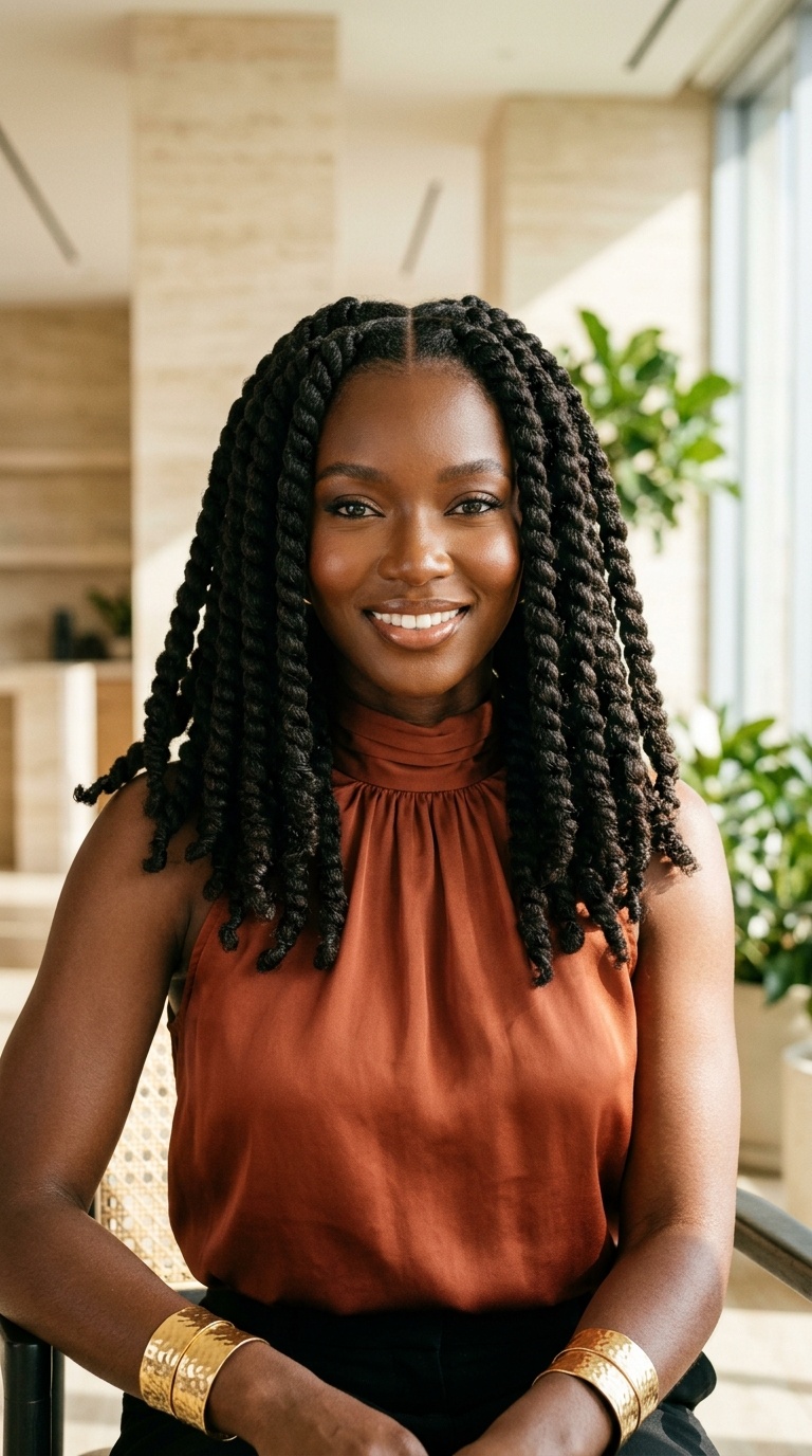 Chunky Twists 4c Natural Hair