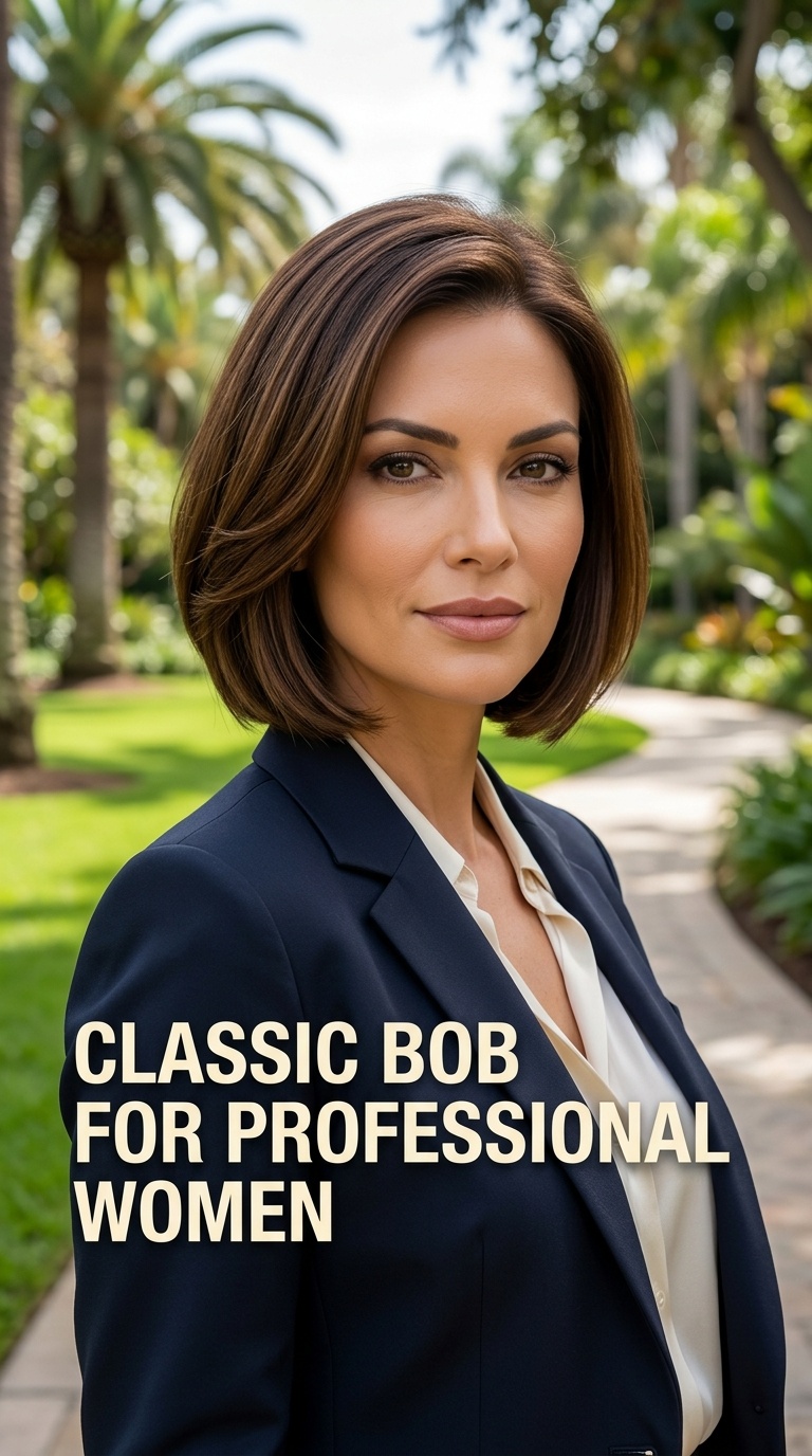 Classic Bob for Professional Women