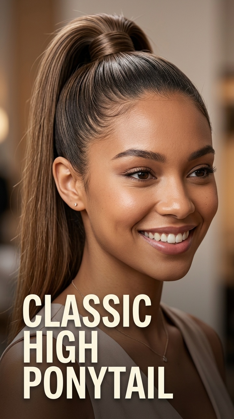 Classic High Ponytail
