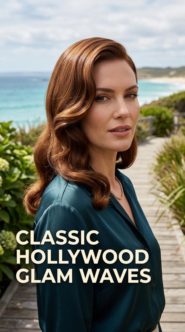 Classic Hollywood Glam Waves