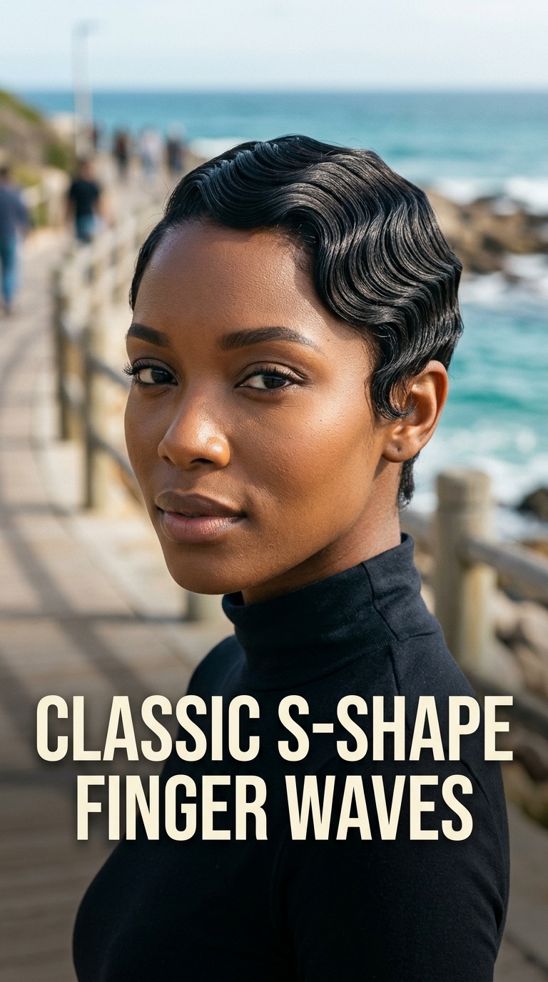 Classic S-Shape Finger Waves