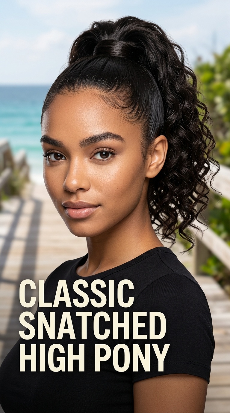 Classic Snatched High Pony