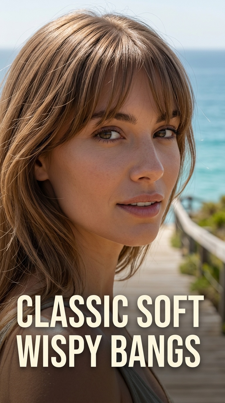 Classic Soft Wispy Bangs