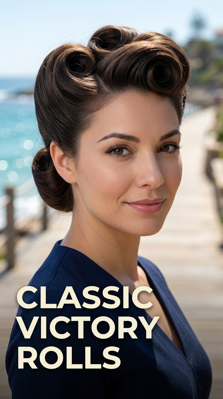Classic Victory Rolls