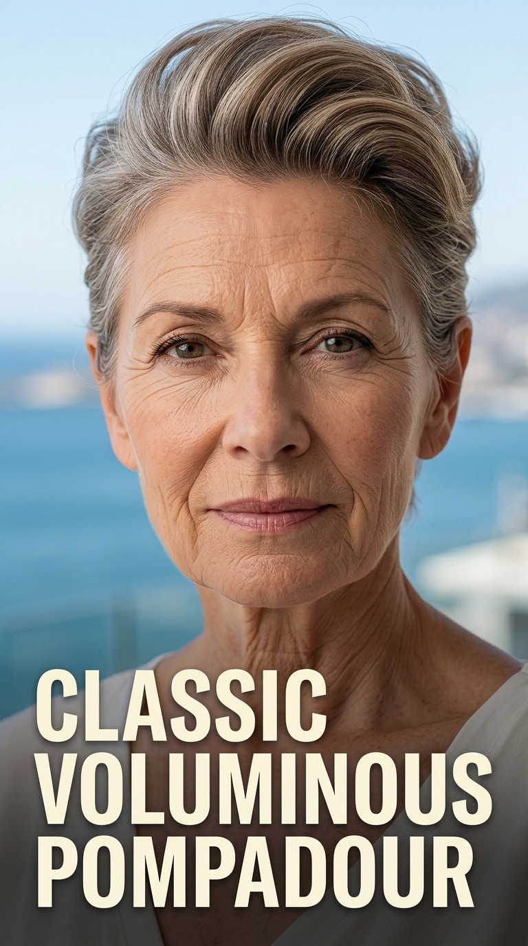 Classic Voluminous Pompadour