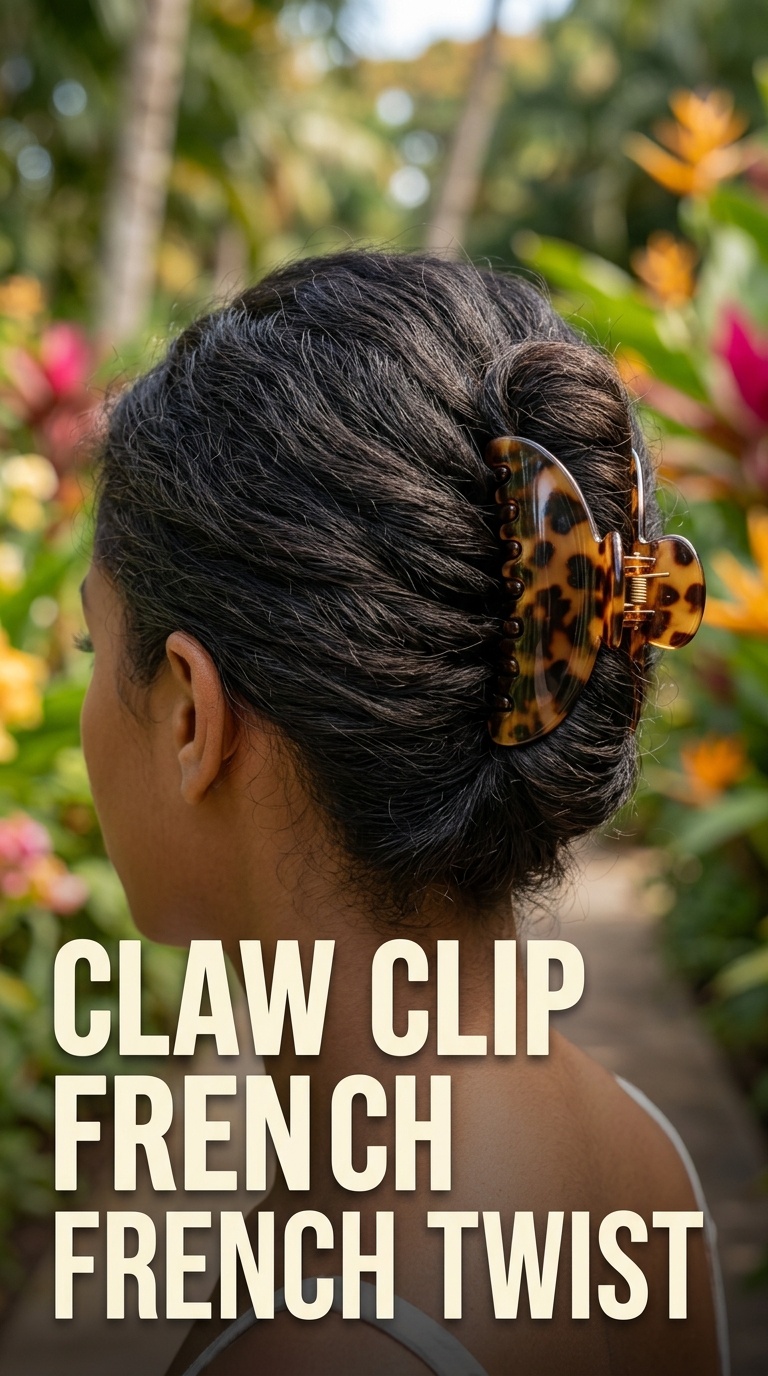 Claw Clip French Twist