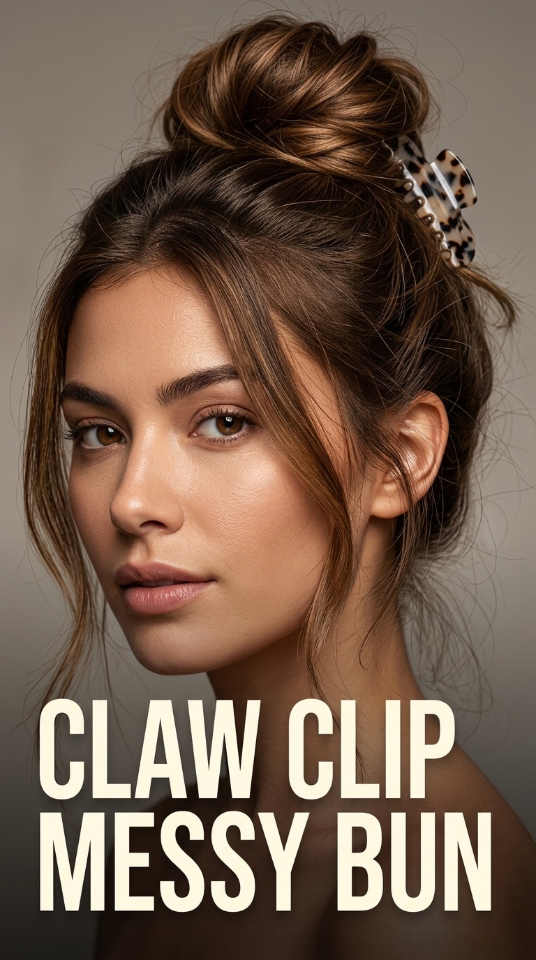 Claw Clip Messy Bun