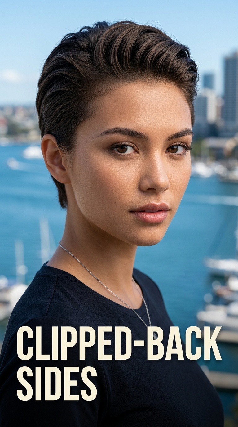 Clipped-Back Sides