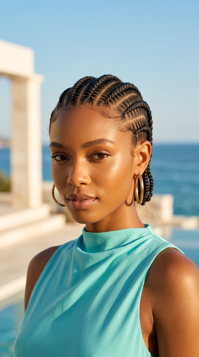 Cornrow Braids For Short Hair