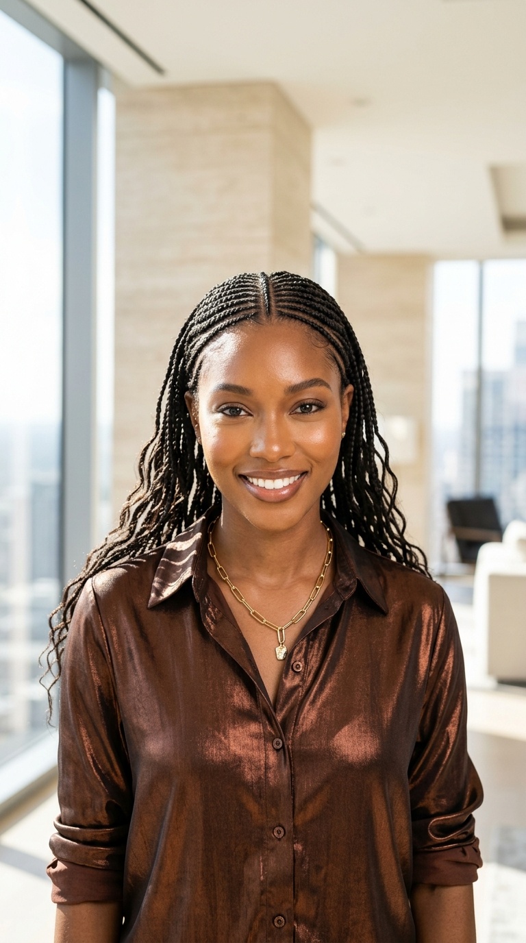 Cornrow Hairstyle For Black Women