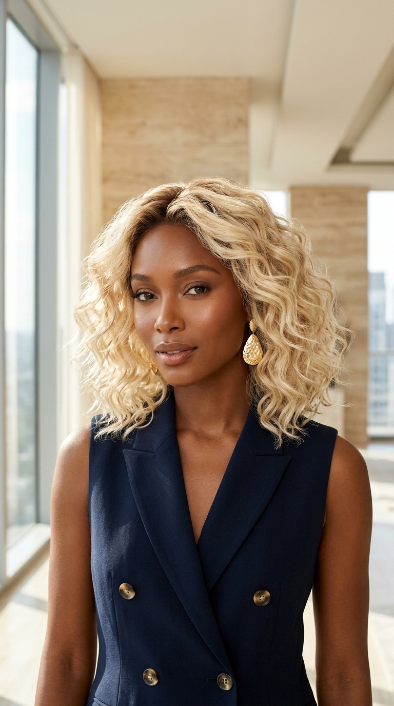 Creamy Blonde For Black Women