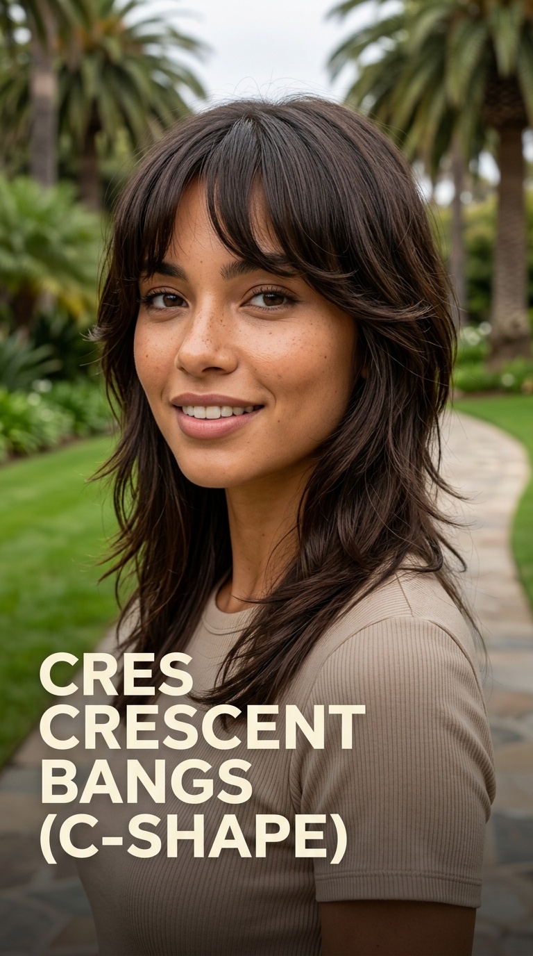 Crescent Bangs (C-Shape)