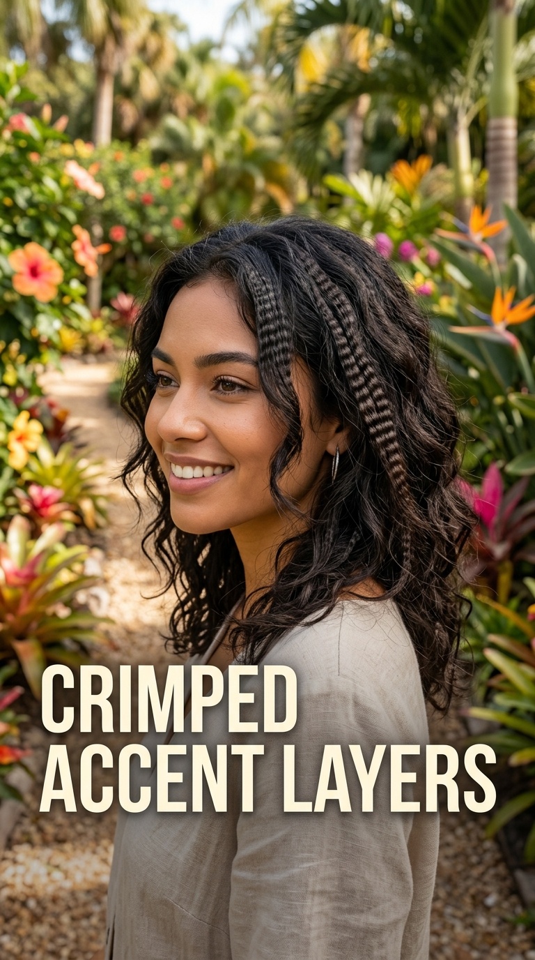 Crimped Accent Layers