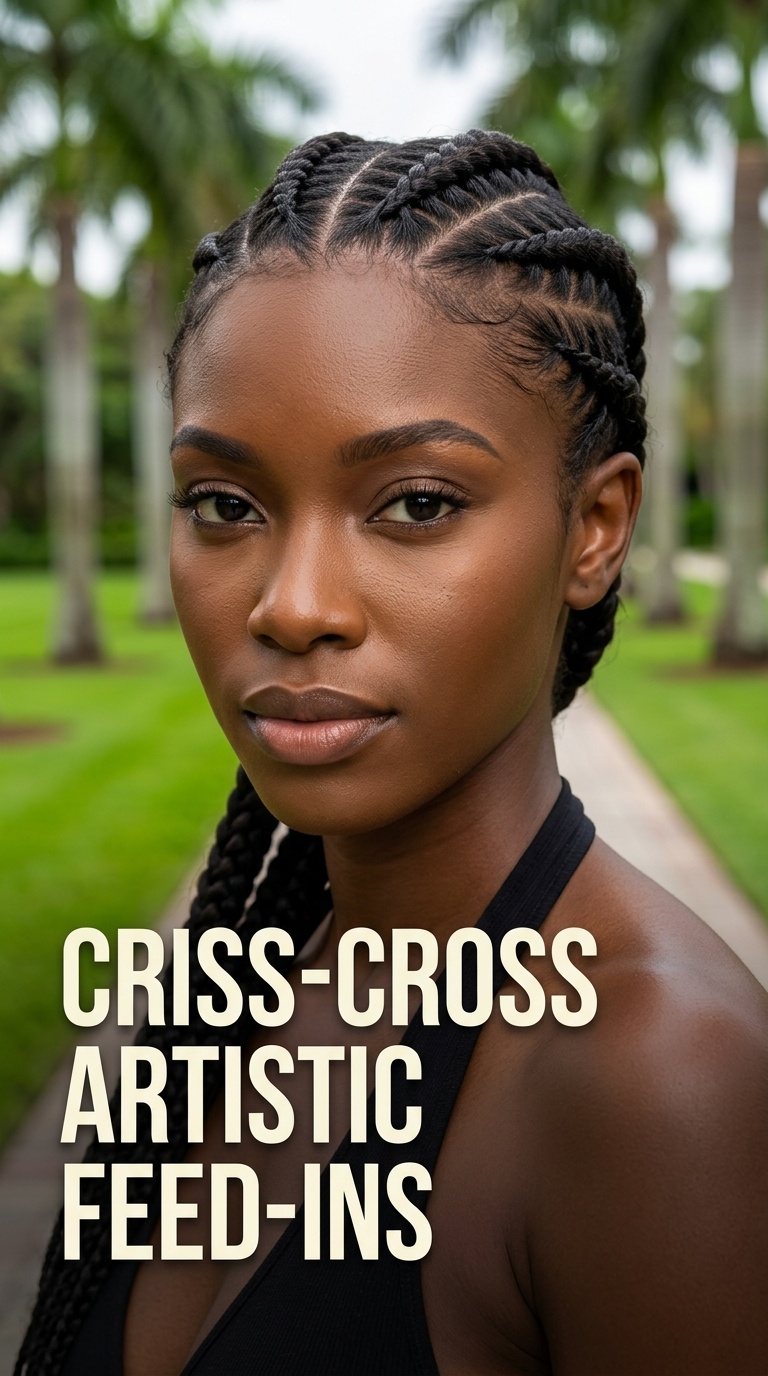 Criss-Cross Artistic Feed-ins