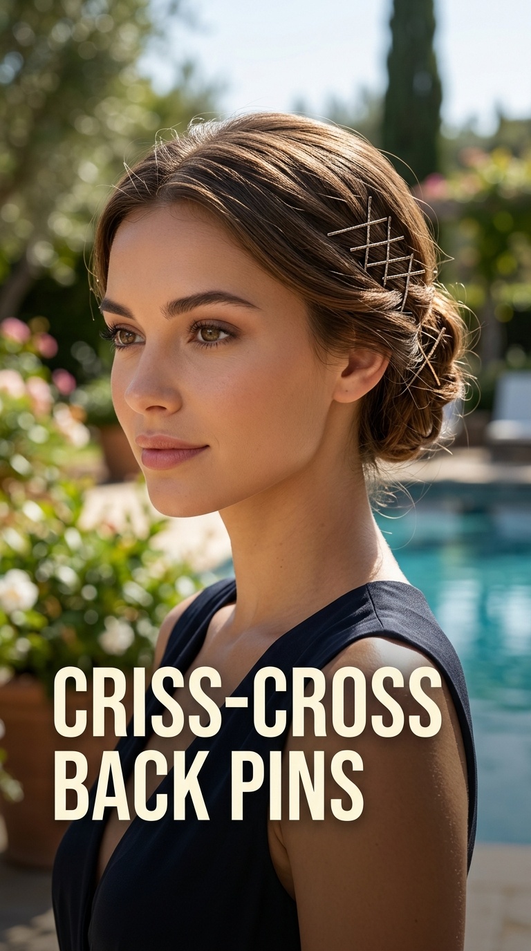 Criss-Cross Back Pins