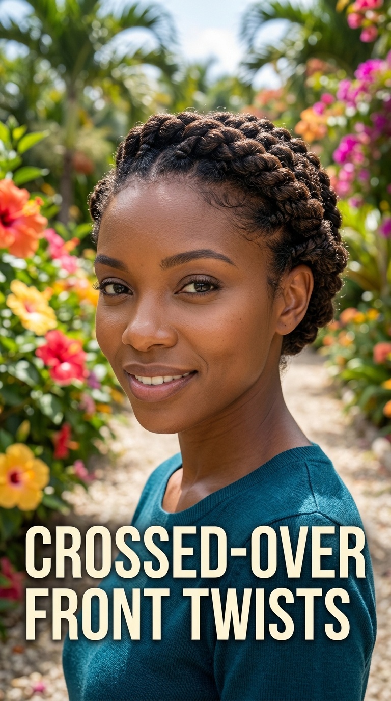 Crossed-Over Front Twists