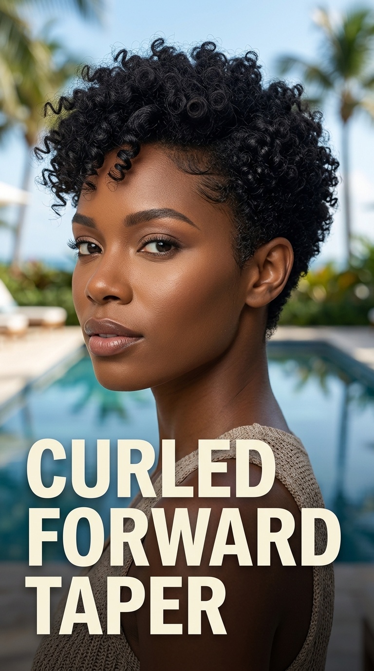 Curled Forward Taper