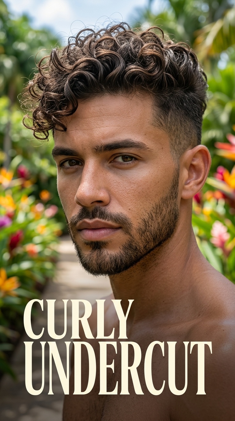 Curly Undercut