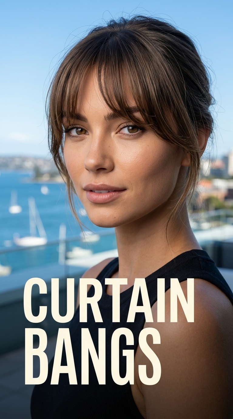 Curtain Bangs