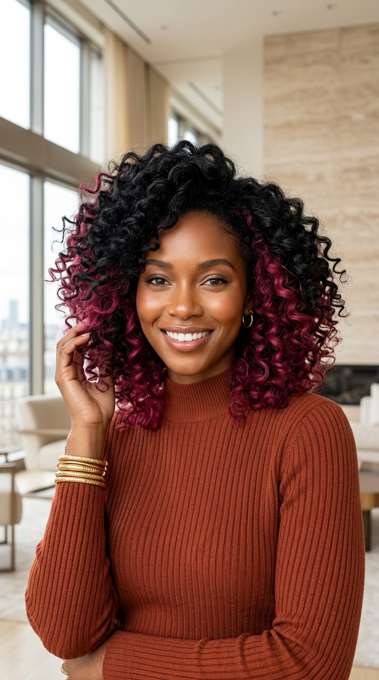 Dark Pink Underlayer For Black Women
