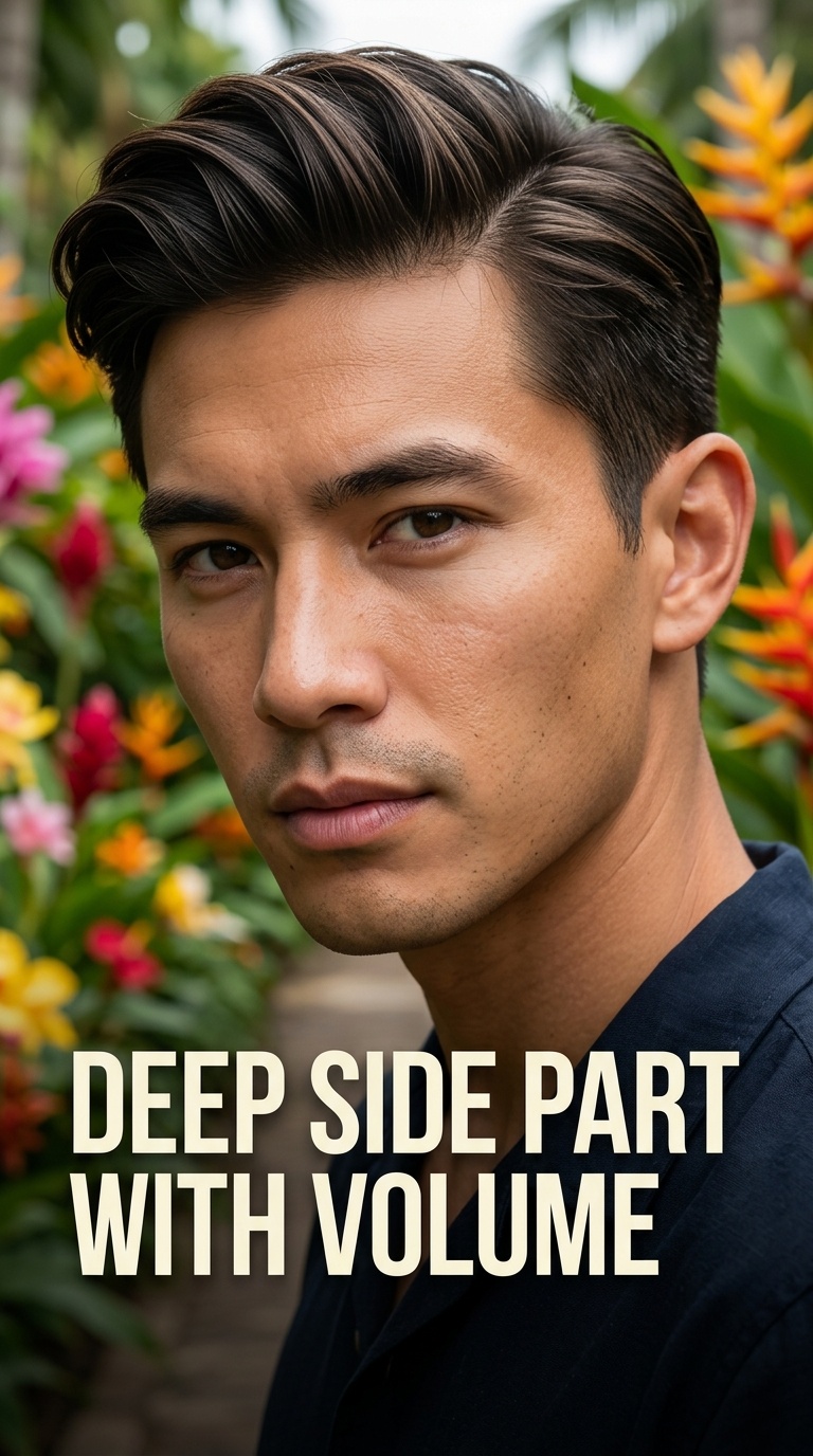 Deep Side Part with Volume