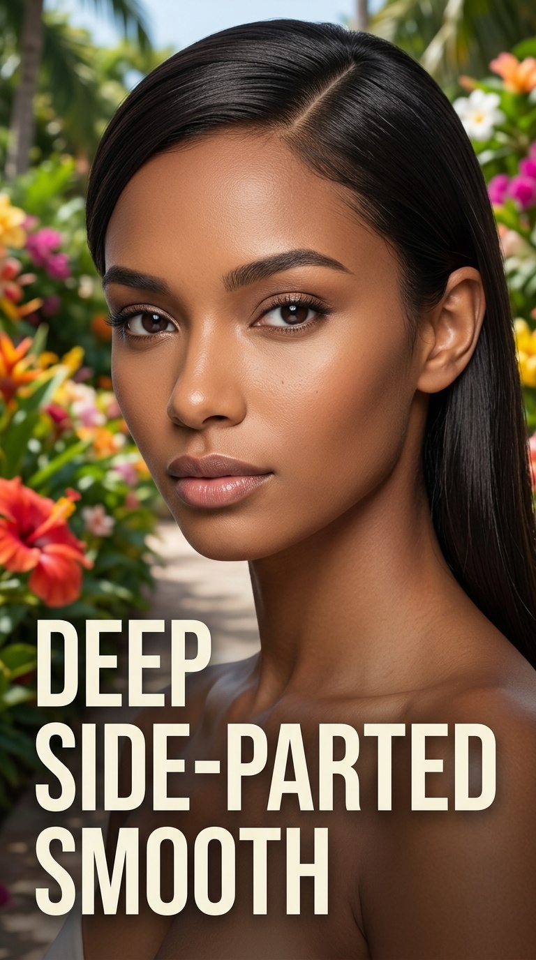 Deep Side-Parted Smooth