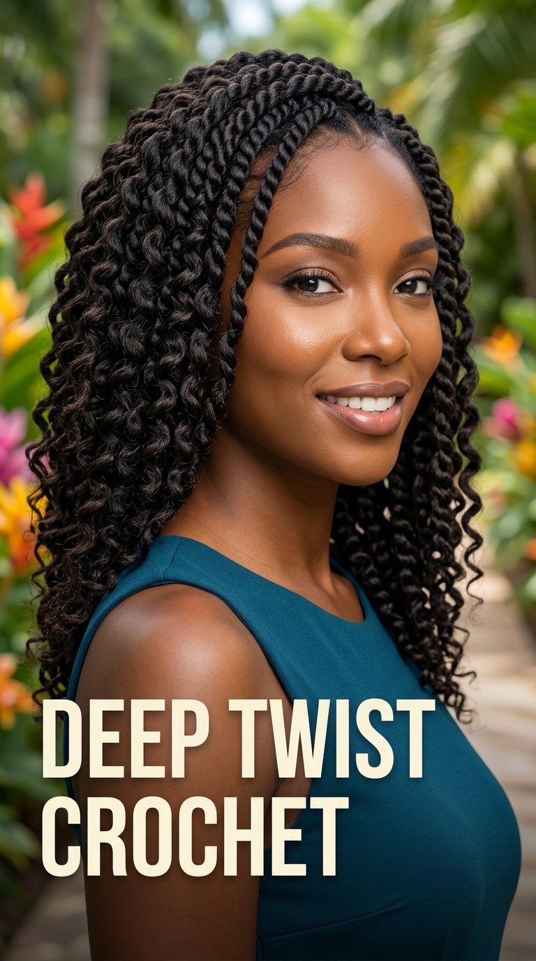 Deep Twist Crochet