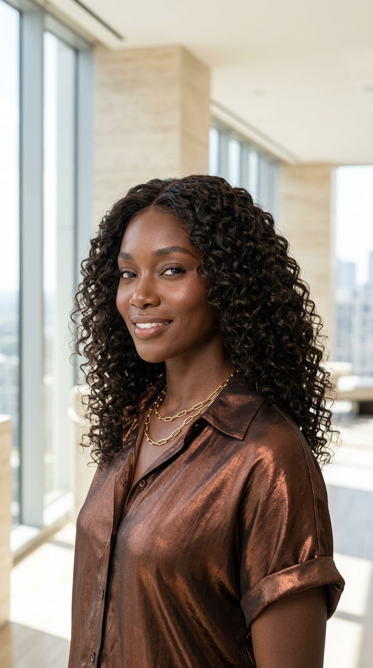 Deep Wave Curly Wig Styles