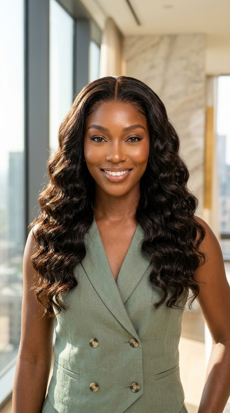 Deep Wave Lace Front Wig