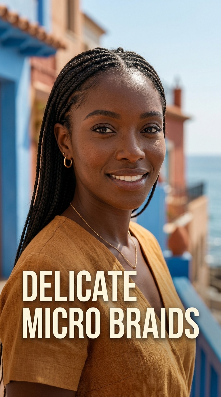 Delicate Micro Braids