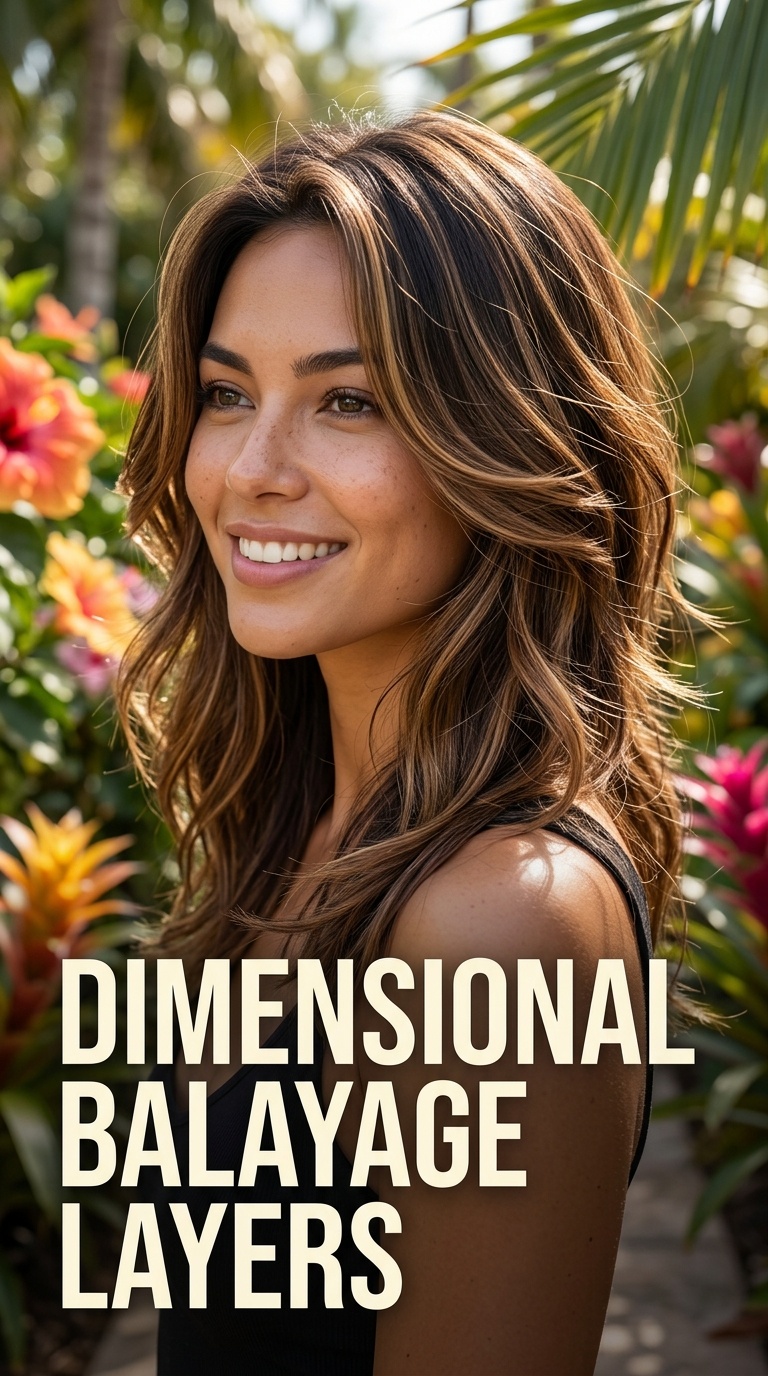 Dimensional Balayage Layers