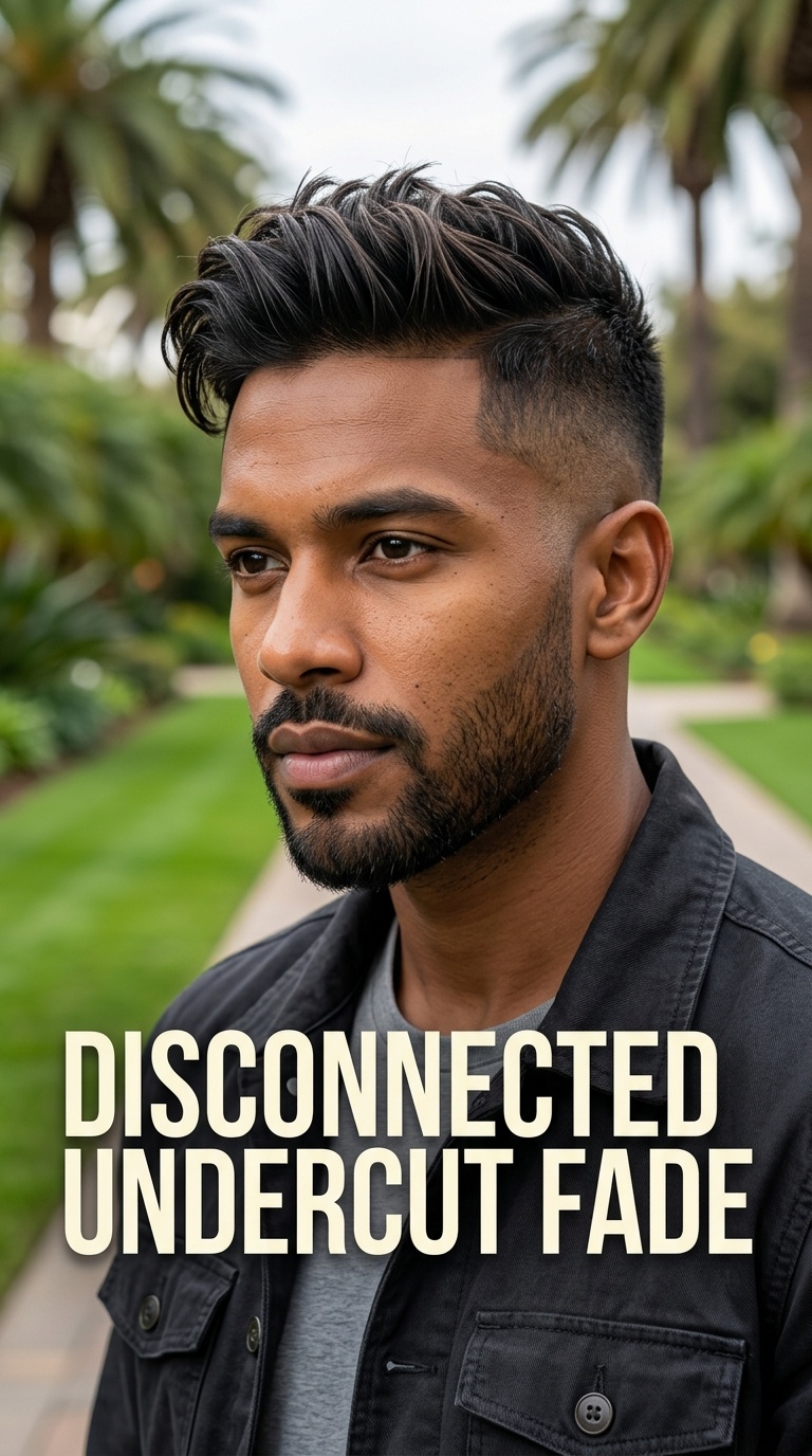 Disconnected Undercut Fade