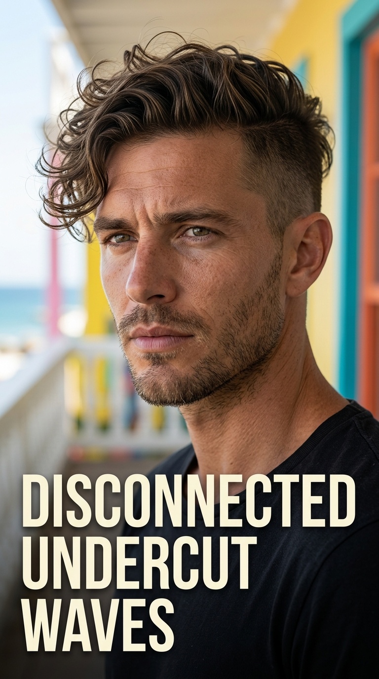 Disconnected Undercut Waves
