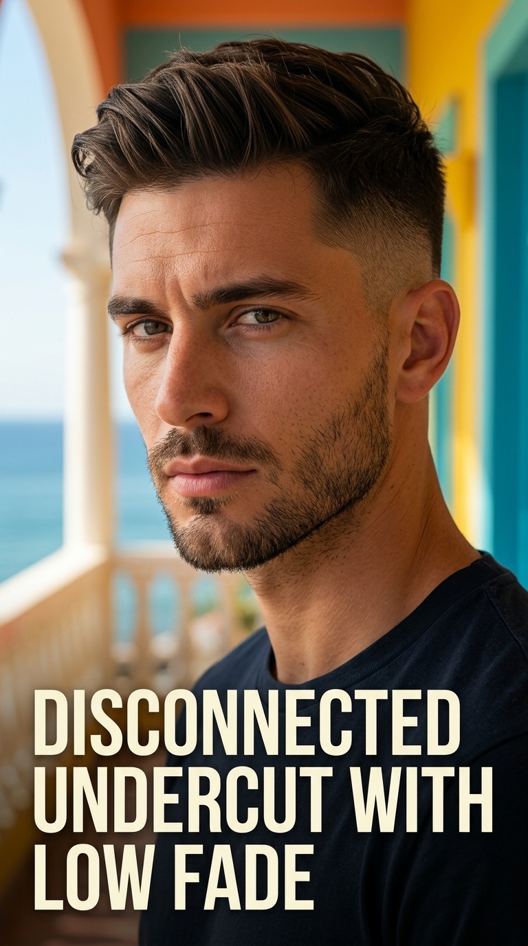 Disconnected Undercut with Low Fade