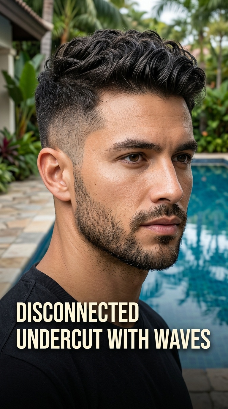 Disconnected Undercut with Waves