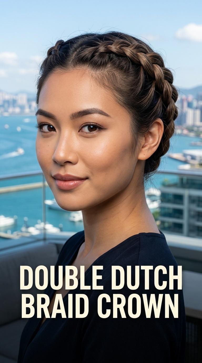 Double Dutch Braid Crown