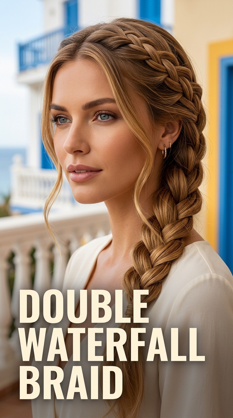 Double Waterfall Braid