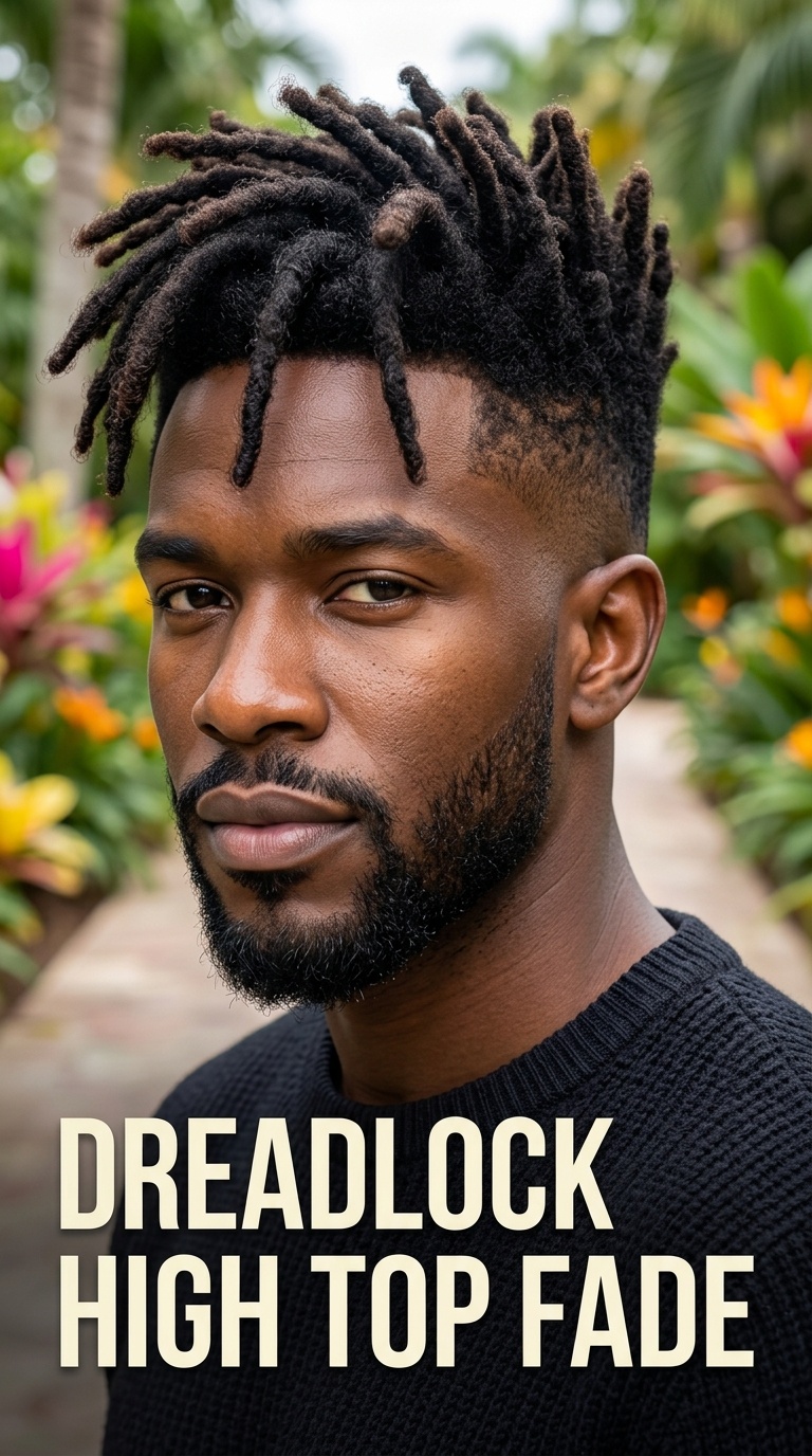 Dreadlock High Top Fade