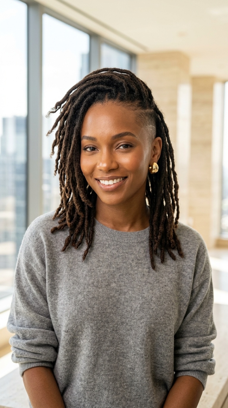 Dreadlocks With Shaved Sides