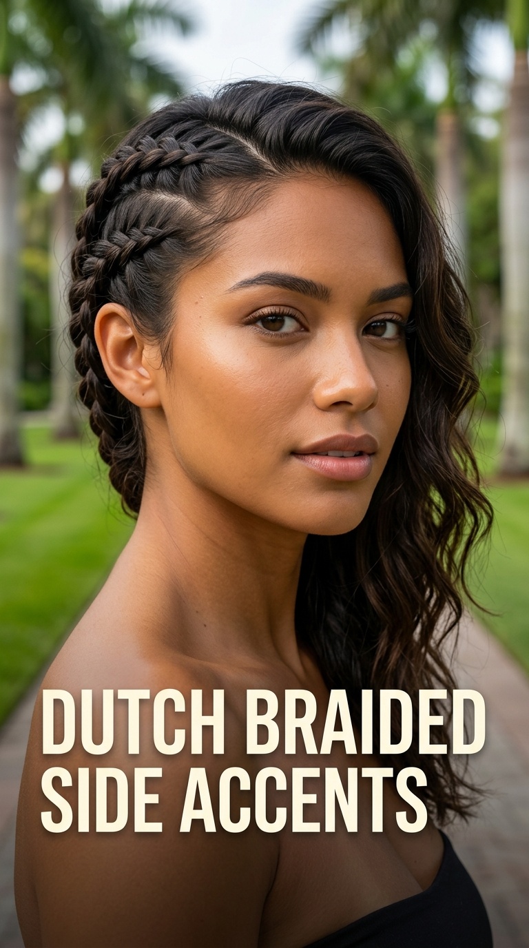 Dutch Braided Side Accents